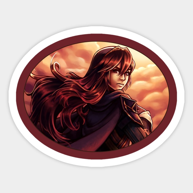 Lucina from Fire Emblem Awakening Sticker by IUBWORKS